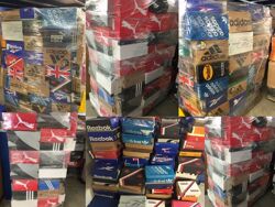 Gemischte Markenschuhe, Markenware Adidas, Fila, Reebok, Nike